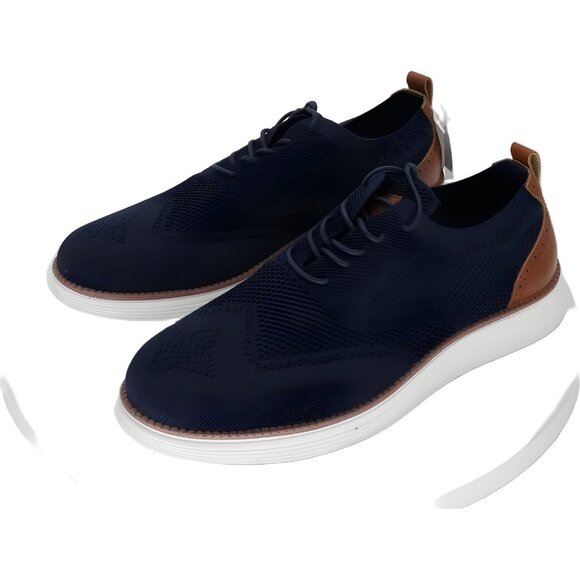Akademiks Olney Wingtip Knit Oxford Shoes Men Casual Dress US 13M main image 5